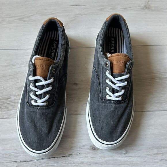 SPERRY Striper II CVO Sneaker Size 11.5 Navy Stitch Fix‎ NWT in packaging - Picture 12 of 12